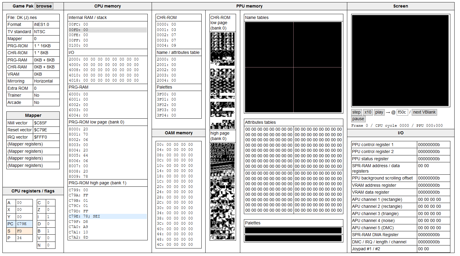 edit jnes emulator controls windows 7